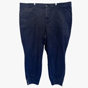 Torrid Jogger Pants 24R Black Y2K Gorpcore Grunge Gothic Cargo Outdoor Casual